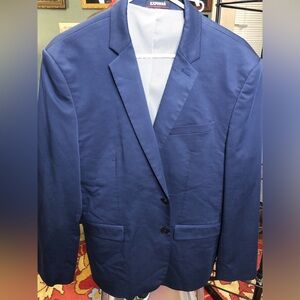 Express Blue Sport Coat Tailored Fit